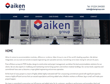 Tablet Screenshot of aikengroup.com